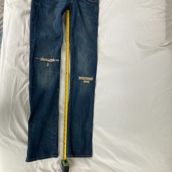 AB Soul Jeans Absoul Italian Low Rise Womens Straight Leg Jeans Size 28 Poshmark